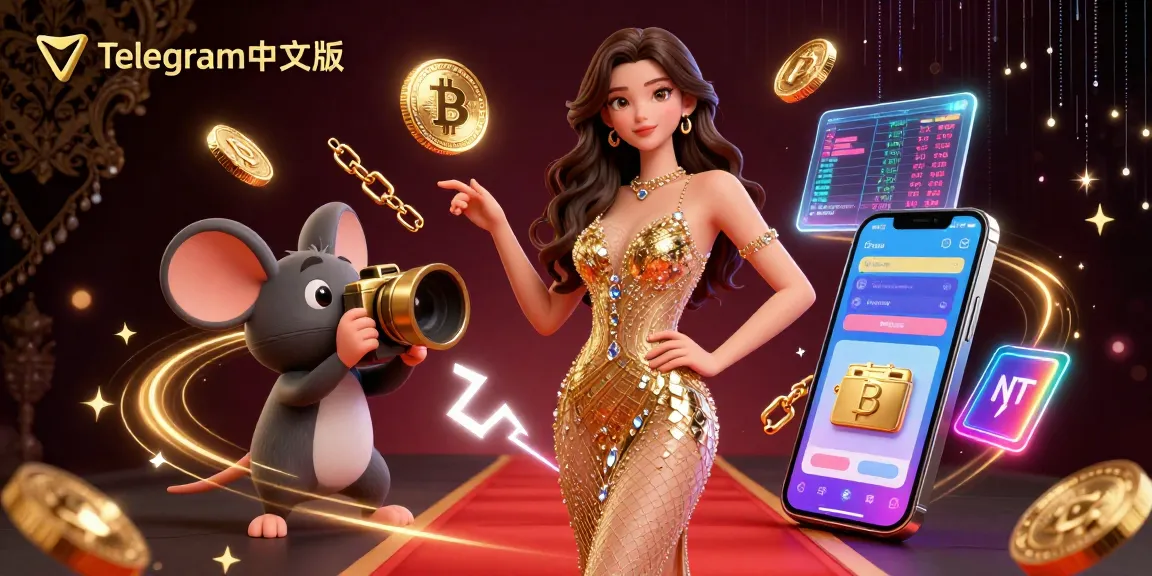 通过Telegram中文版参与充满活力的加密赌场体验，伴随着闪亮的硬币和动态能量。