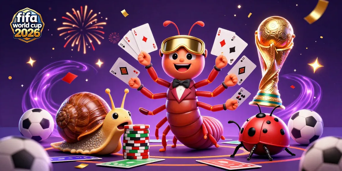 Experience thrilling action and strategic plays with our vibrant fifa world cup 2026 casino illustration.