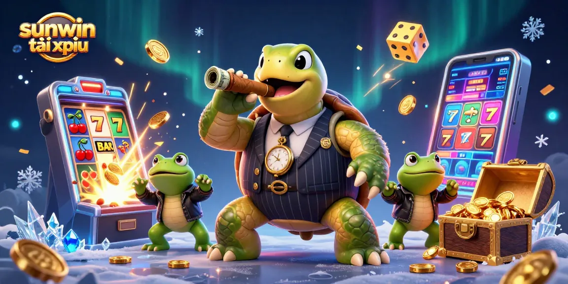 Engage in thrilling sunwin tài xỉu action with an enchanting casino scene featuring charismatic characters.